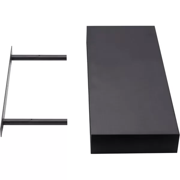 Mikasa Chunky Shelf for Bedroom, Living Room, Bathroom, Kitchen, Nursery with Pole Mount, 24-Inch, White