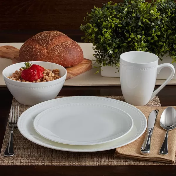 Mikasa Ciara 16-Piece Dinnerware Set, Ciara, Service for 4, 2.3