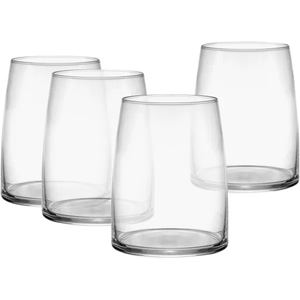 Mikasa Cora Set Of 4 Double Old Fashioned Whiskey Glasses