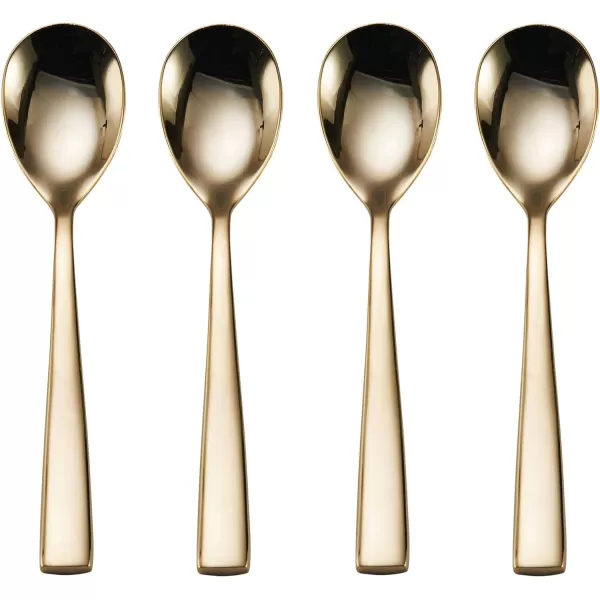 Mikasa Delano Black Satin 20-Piece Stainless Steel Flatware Set, Service for 4