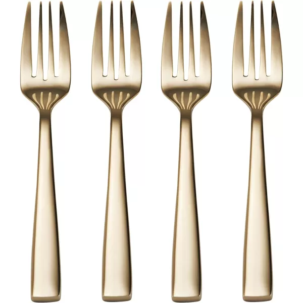 Mikasa Delano Black Satin 20-Piece Stainless Steel Flatware Set, Service for 4