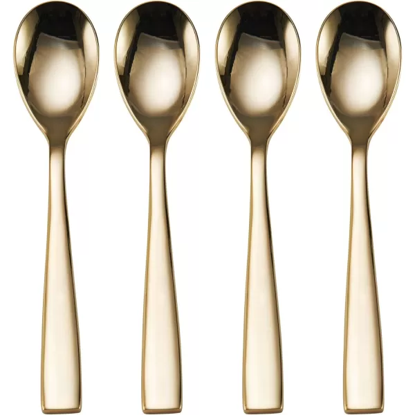 Mikasa Delano Black Satin 20-Piece Stainless Steel Flatware Set, Service for 4