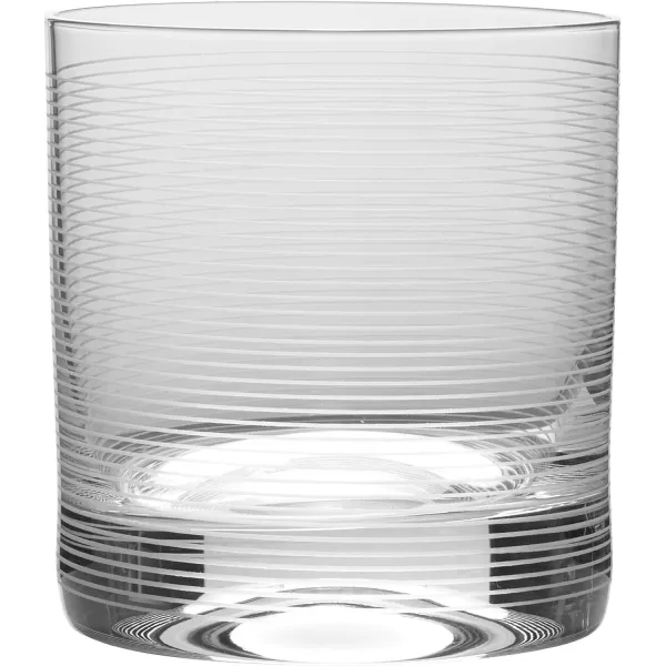 Mikasa, Double Old Fashioned Glass, Clear Clear, Set of 4, 10 fluid ounces