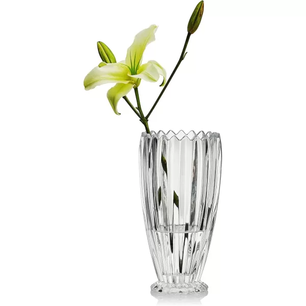 Mikasa Estate Crystal Vase, Clear
