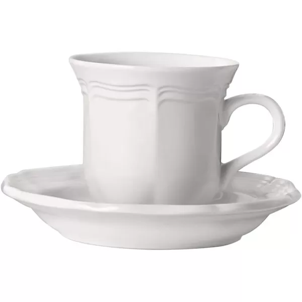 Mikasa French Countryside 16-Piece Dinnerware Set, Service for 4,White