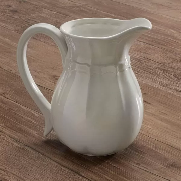 Mikasa French Countryside Pitcher, 47-Ounce, Ivory -