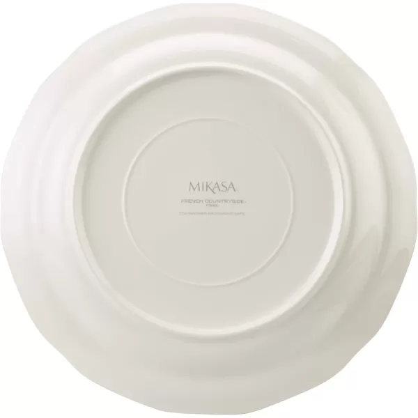 Mikasa French Countryside Round Serving Platter, 12-Inch White
