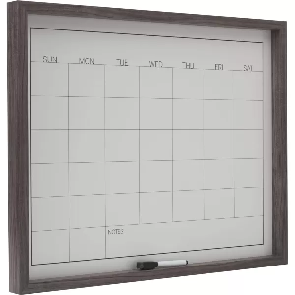 Mikasa Gold Framed Calendar White Cork Board Combo, Includes 5 Tacks and 1 Marker, 24x19