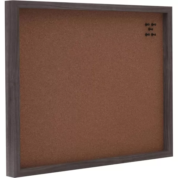 Mikasa Gold Framed Calendar White Cork Board Combo, Includes 5 Tacks and 1 Marker, 24x19