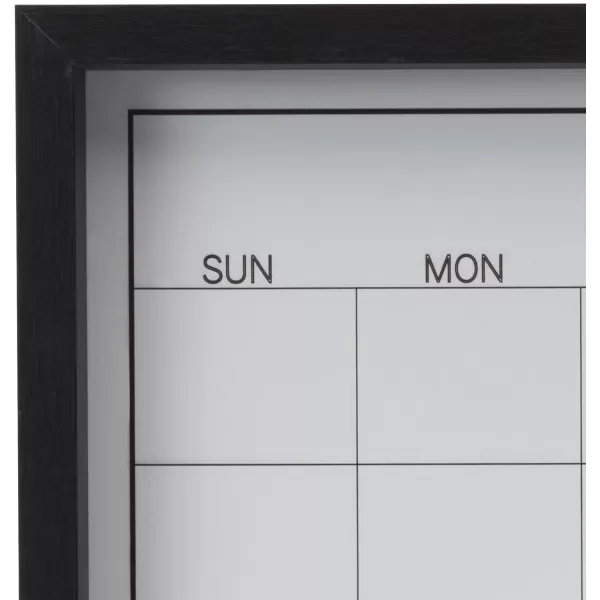 Mikasa Gold Framed Calendar White Cork Board Combo, Includes 5 Tacks and 1 Marker, 24x19