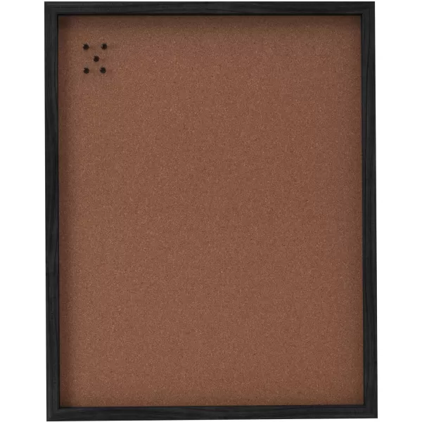 Mikasa Gold Framed Calendar White Cork Board Combo, Includes 5 Tacks and 1 Marker, 24x19