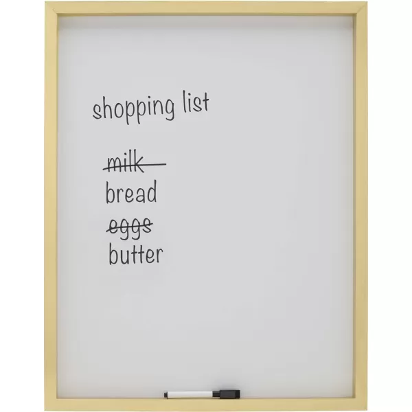 Mikasa Gold Framed Calendar White Cork Board Combo, Includes 5 Tacks and 1 Marker, 24x19
