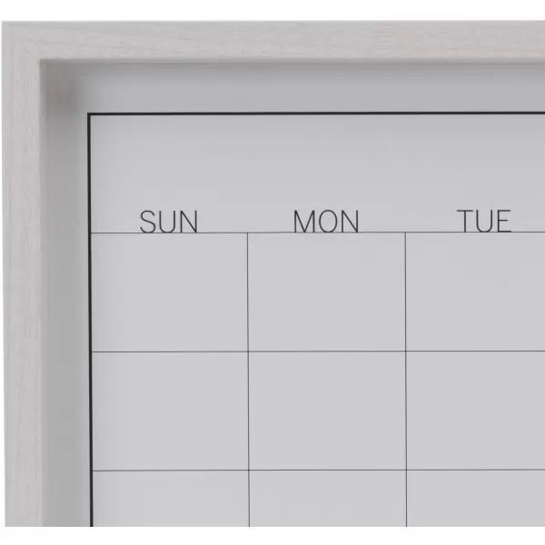 Mikasa Gold Framed Calendar White Cork Board Combo, Includes 5 Tacks and 1 Marker, 24x19