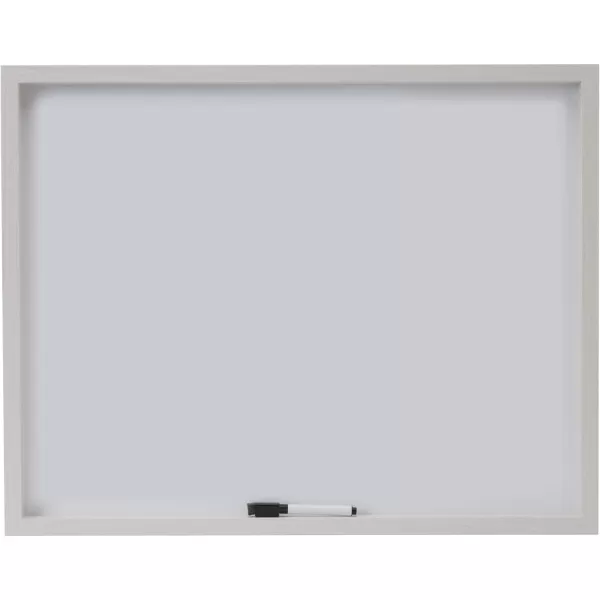 Mikasa Gold Framed Calendar White Cork Board Combo, Includes 5 Tacks and 1 Marker, 24x19