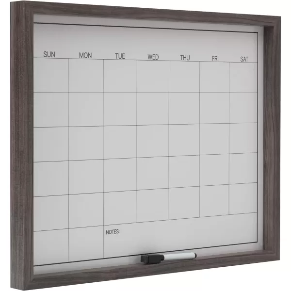 Mikasa Gold Framed Calendar White Cork Board Combo, Includes 5 Tacks and 1 Marker, 24x19