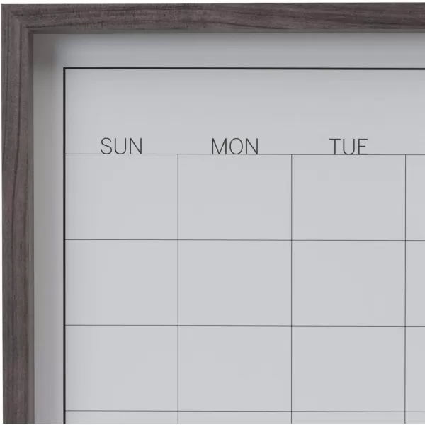 Mikasa Gold Framed Calendar White Cork Board Combo, Includes 5 Tacks and 1 Marker, 24x19