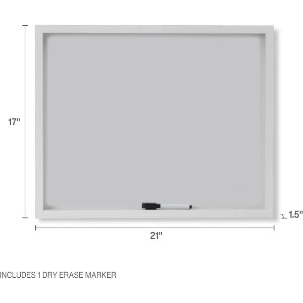 Mikasa Gold Framed Calendar White Cork Board Combo, Includes 5 Tacks and 1 Marker, 24x19