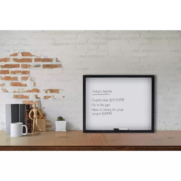 Mikasa Gold Framed Calendar White Cork Board Combo, Includes 5 Tacks and 1 Marker, 24x19