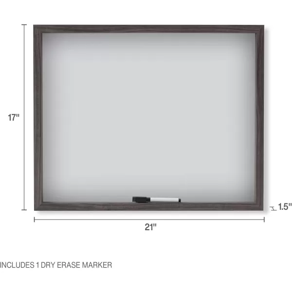Mikasa Gold Framed Calendar White Cork Board Combo, Includes 5 Tacks and 1 Marker, 24x19