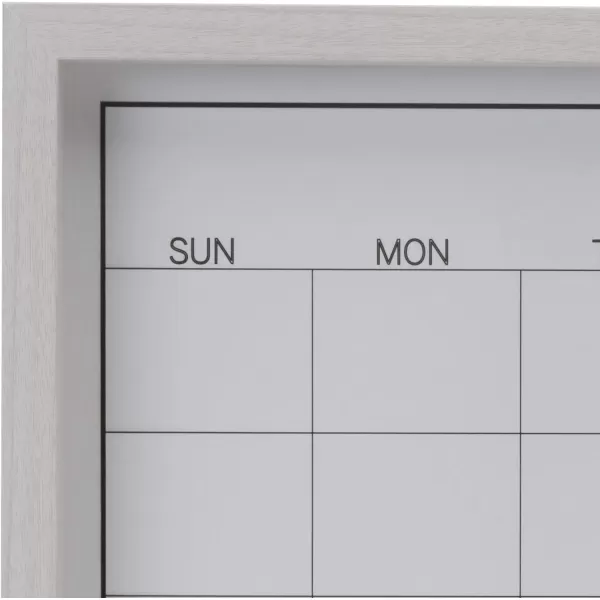 Mikasa Gold Framed Calendar White Cork Board Combo, Includes 5 Tacks and 1 Marker, 24x19