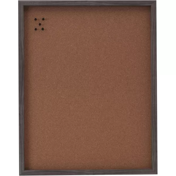 Mikasa Gold Framed Calendar White Cork Board Combo, Includes 5 Tacks and 1 Marker, 24x19