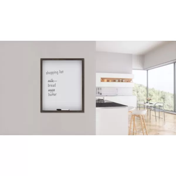 Mikasa Gold Framed Calendar White Cork Board Combo, Includes 5 Tacks and 1 Marker, 24x19