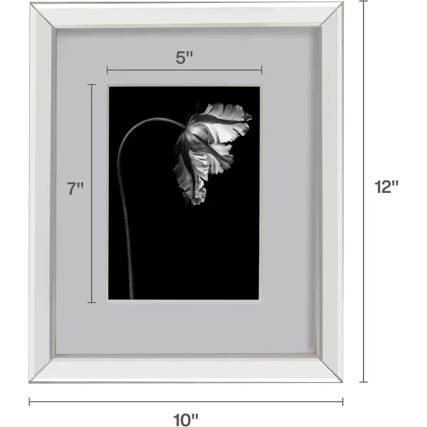 Mikasa Gold Mirrored 16x20 Matted to 11x14 Picture Frames, Horizontal or Vertica Display