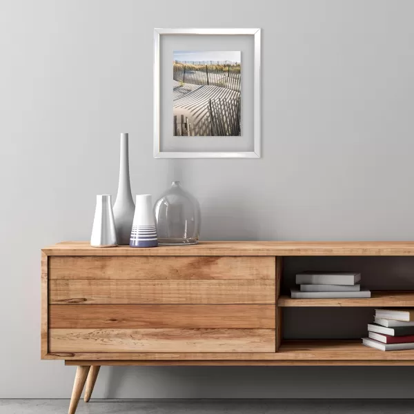 Mikasa Gold Mirrored 16x20 Matted to 11x14 Picture Frames, Horizontal or Vertica Display
