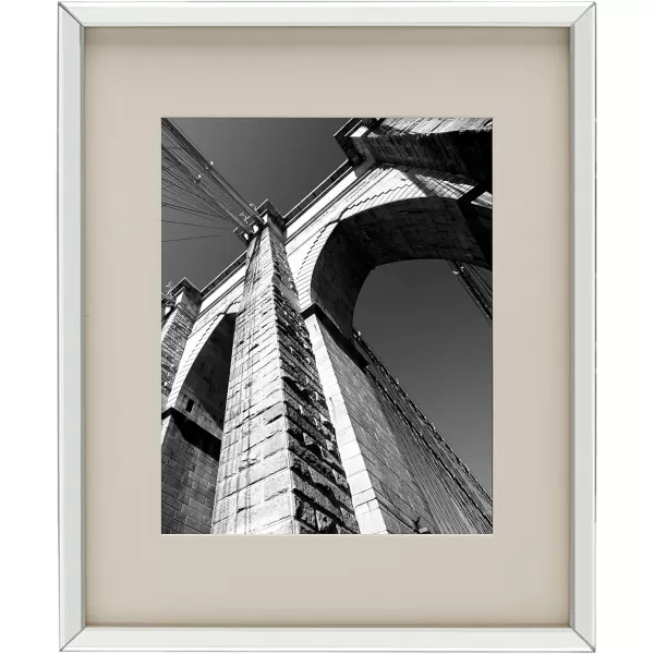 Mikasa Gold Mirrored 16x20 Matted to 11x14 Picture Frames, Horizontal or Vertica Display
