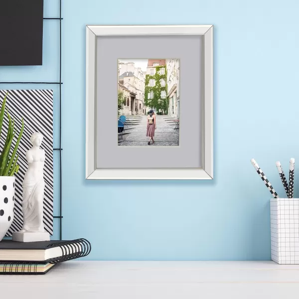 Mikasa Gold Mirrored 16x20 Matted to 11x14 Picture Frames, Horizontal or Vertica Display