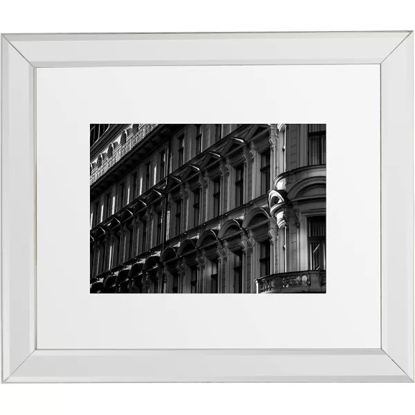 Mikasa Gold Mirrored 16x20 Matted to 11x14 Picture Frames, Horizontal or Vertica Display