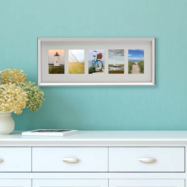 Mikasa Gold Mirrored 16x20 Matted to 11x14 Picture Frames, Horizontal or Vertica Display