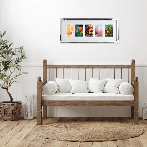 Mikasa Gold Mirrored 16x20 Matted to 11x14 Picture Frames, Horizontal or Vertica Display