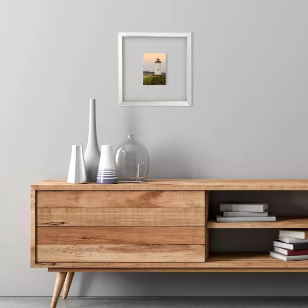 Mikasa Gold Mirrored 16x20 Matted to 11x14 Picture Frames, Horizontal or Vertica Display