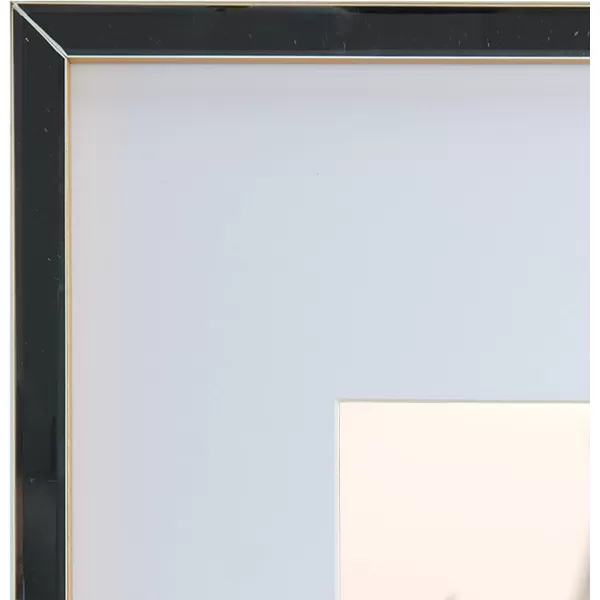 Mikasa Gold Mirrored 16x20 Matted to 11x14 Picture Frames, Horizontal or Vertica Display