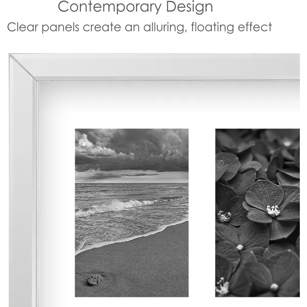 Mikasa Gold Mirrored 16x20 Matted to 11x14 Picture Frames, Horizontal or Vertica Display