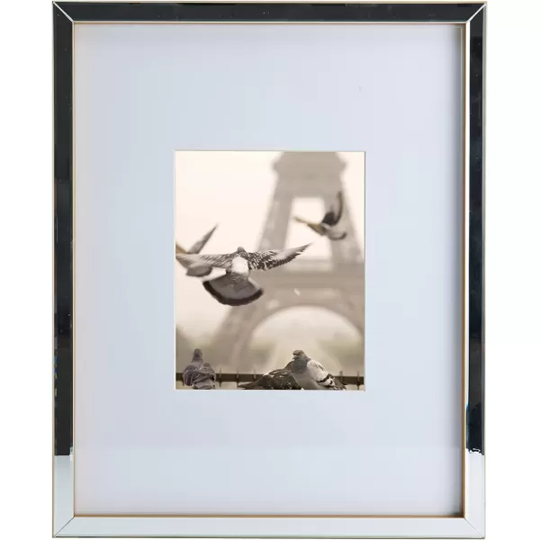 Mikasa Gold Mirrored 16x20 Matted to 11x14 Picture Frames, Horizontal or Vertica Display