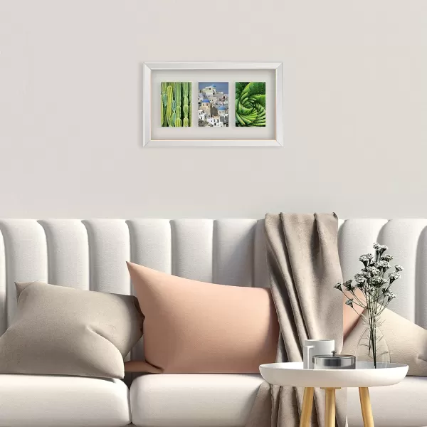 Mikasa Gold Mirrored 16x20 Matted to 11x14 Picture Frames, Horizontal or Vertica Display
