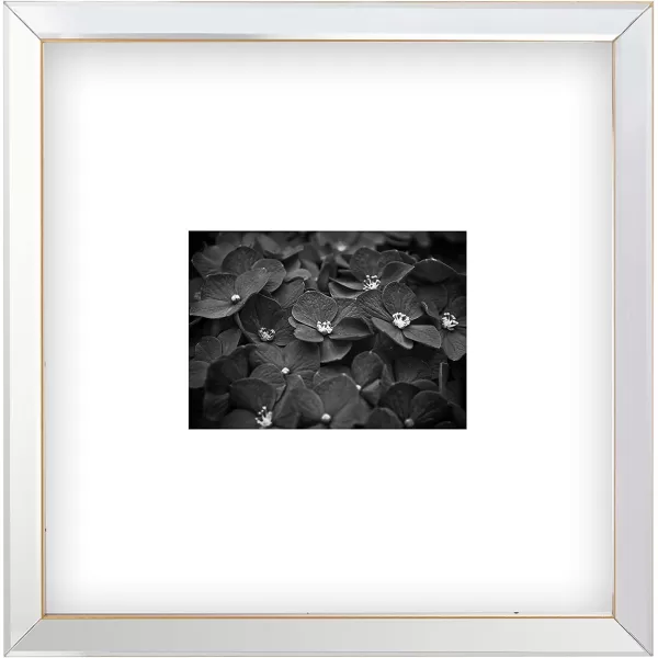 Mikasa Gold Mirrored 16x20 Matted to 11x14 Picture Frames, Horizontal or Vertica Display
