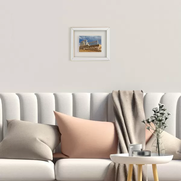 Mikasa Gold Mirrored 16x20 Matted to 11x14 Picture Frames, Horizontal or Vertica Display