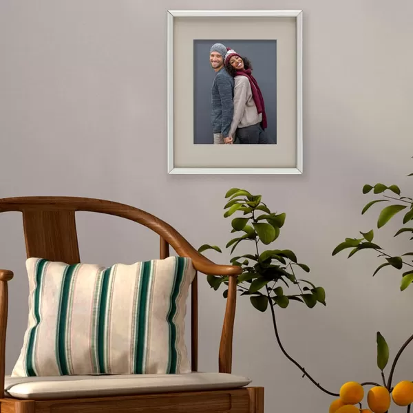 Mikasa Gold Mirrored 16x20 Matted to 11x14 Picture Frames, Horizontal or Vertica Display