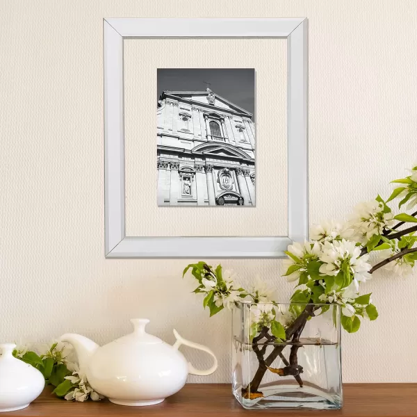 Mikasa Gold Mirrored 16x20 Matted to 11x14 Picture Frames, Horizontal or Vertica Display