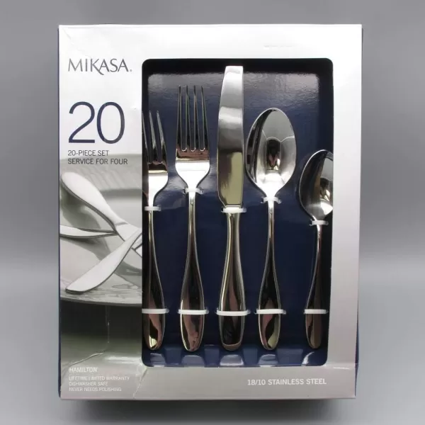 Mikasa Hamilton 20-Piece Flatware Set, Service for 4 -