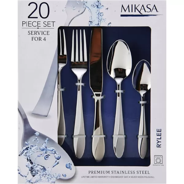 Mikasa Hamilton 20-Piece Flatware Set, Service for 4 -