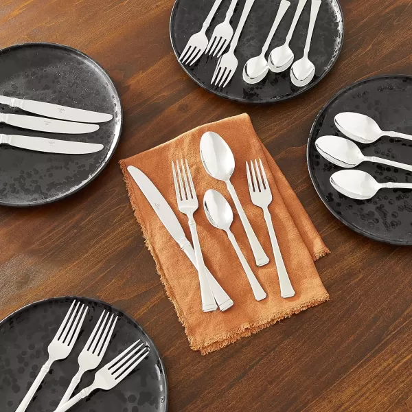 Mikasa Harmony 18/10 Stainless Steel, 20-Piece Flatware Set, Service for 4, STAINLESS