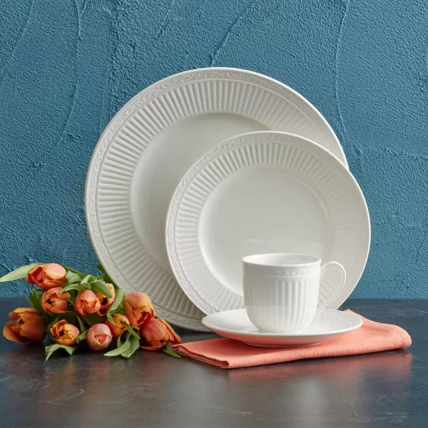 Mikasa Italian Countryside 5-Piece Place Setting, Service for 1,White