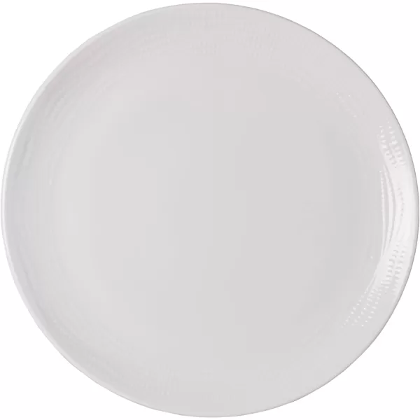 Mikasa Kamryn Vegan Bone Chip Resistant 12 Piece Dinnerware Set, White, Service for 4