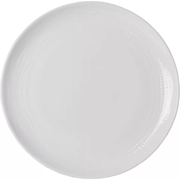 Mikasa Kamryn Vegan Bone Chip Resistant 12 Piece Dinnerware Set, White, Service for 4