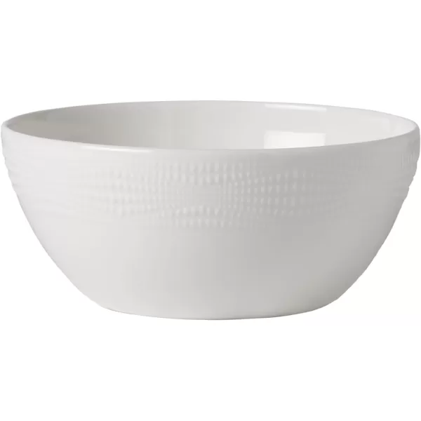 Mikasa Kamryn Vegan Bone Chip Resistant 12 Piece Dinnerware Set, White, Service for 4