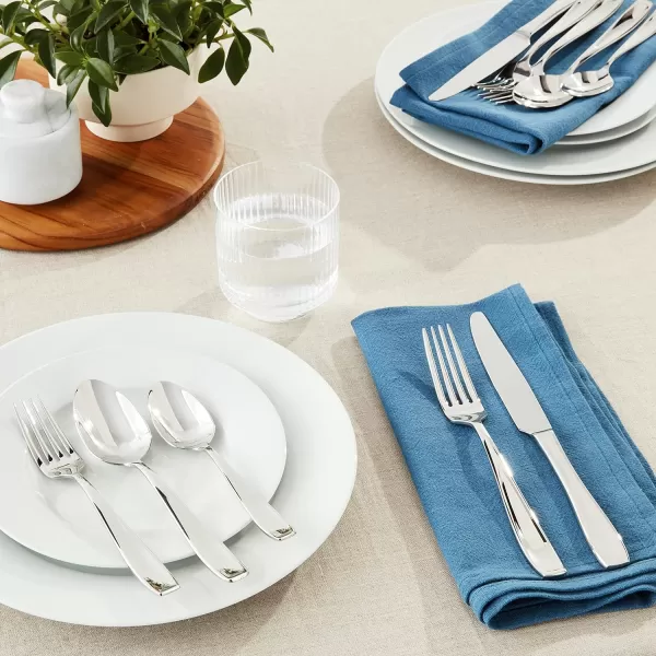 Mikasa Kyler Flatware, 20-Piece Set, Service for 4, Stainless Steel